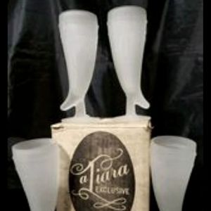 Tiari horn frost glasses